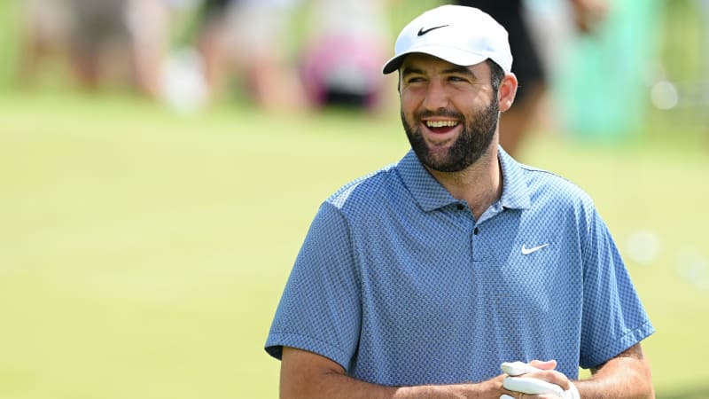 Scottie Scheffler verkündet Ge...