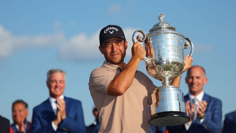 Xander Schauffele gewinnt die...