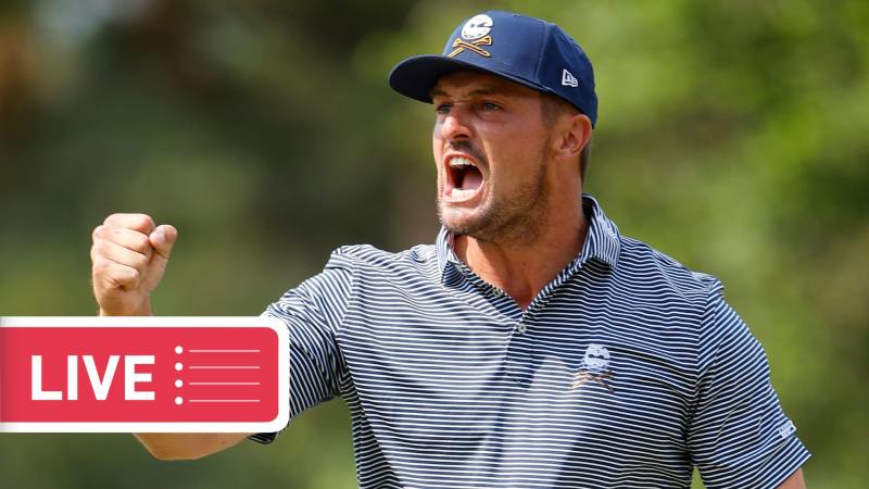 US Open 2024 LIVE: Bryson DeCh...