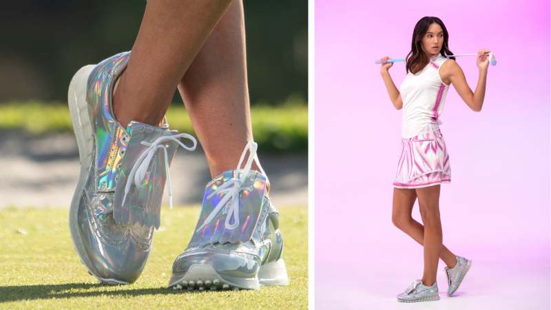 Ein ganz besonderer Golfschuh...