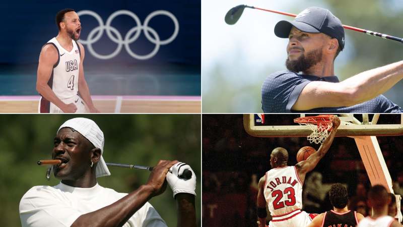 Die US-Basketballstars bei Oly...