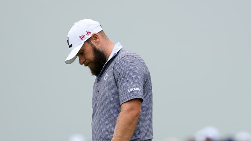 Hattons Frust bei der US Open...