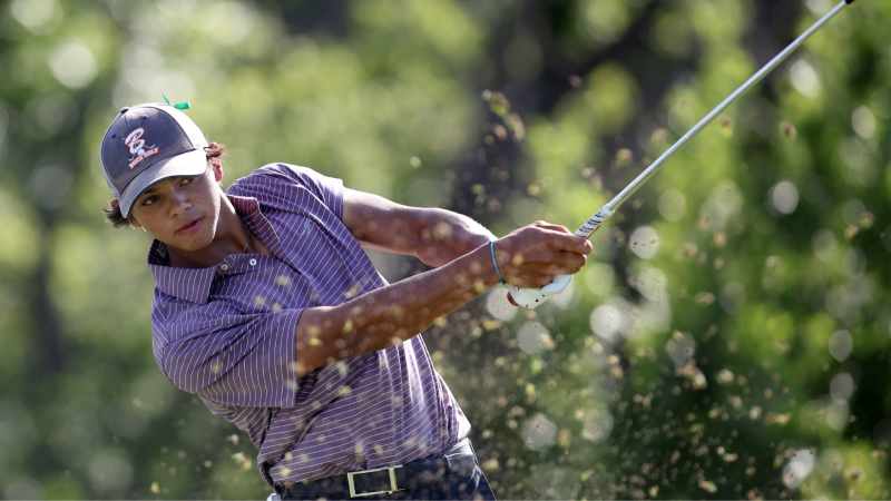 Tiger Woods: Sohn Charlie sche...