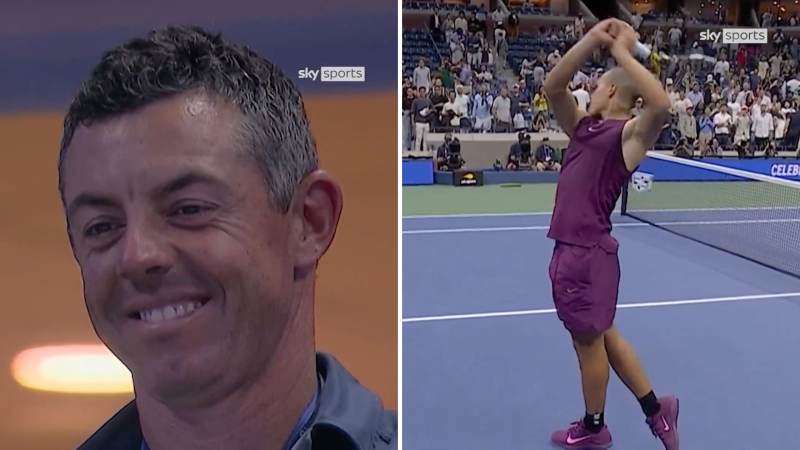 Rory McIlroy taucht nur Stunde...