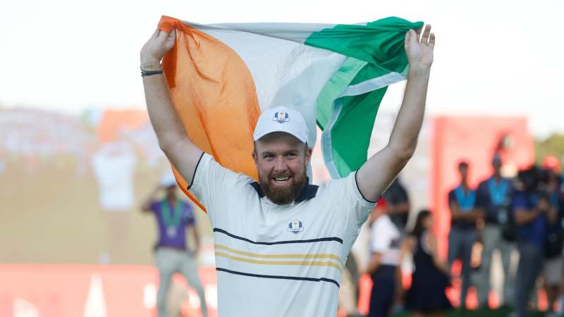 Shane Lowry im Ryder Cup Final...