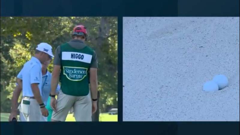 Kuriose Bunker-Szene bei der S...