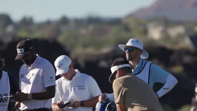 Jason Day testet Schlägermodel...