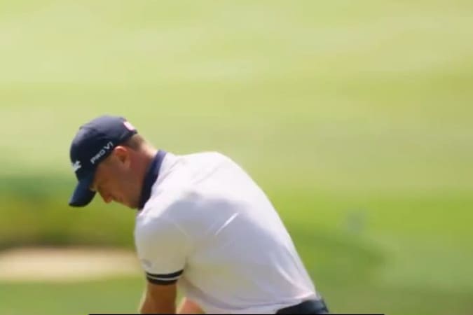 Justin Thomas zeigt den „nippy...