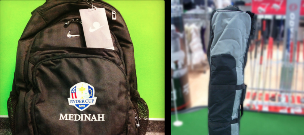 Ryder-Cup-Rucksack und Travel-Bag zu gewinnen