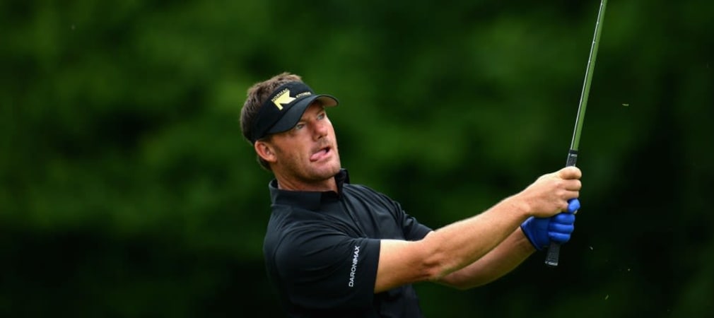 Starker Auftakt in die erste Runde der Indonesia Open von Alex Cejka. Dann wirft ihn jedoch ein Doppelbogey zurück