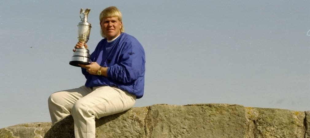 John Daly 1995 mit der Claret Jug. (Foto: Getty)