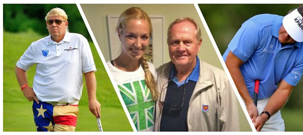 Sabine Lisicki Jack Nicklaus John Daly Phil Mickelson