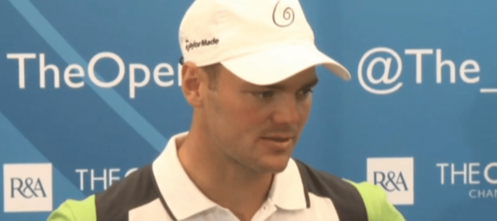 Martin Kaymer im Interview, British Open Tag 1