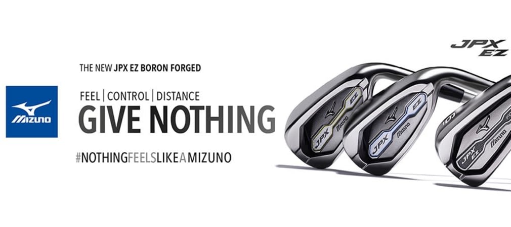 Mit den JPX EZ Forged Eisen werden unsaubere Schläge nicht sofort bestraft. Zusätzlich erhalten Sie mit den Eisen eine bessere Distanzkontrolle. Sie glauben es nicht? Überzeugen Sie sich selbst. (Foto: Mizuno)