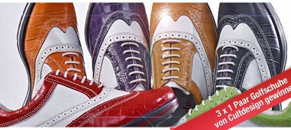 Cultdesign Golfschuhe zu gewinnen. (Foto: Cultdesign und Golf Post)