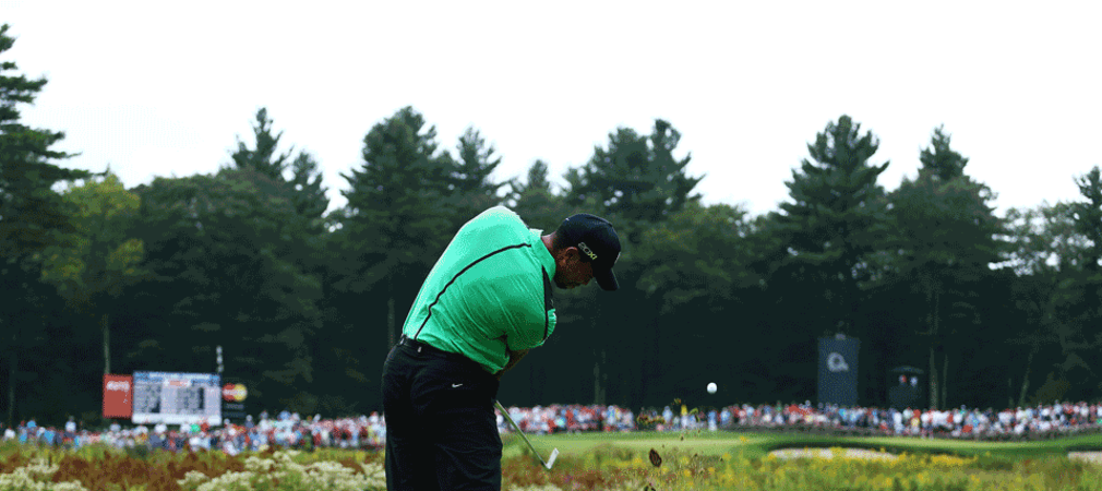 Tiger Woods bei der Deutschen Bank Championship