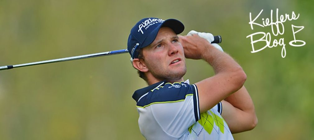 Maximilian Kieffer bloggt auch diese Woche bei Golf Post