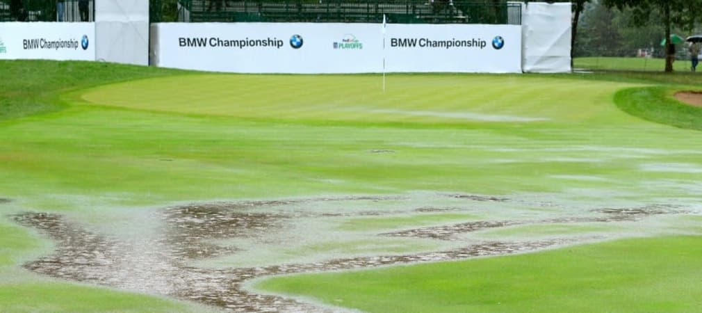Regen BMW Championship
