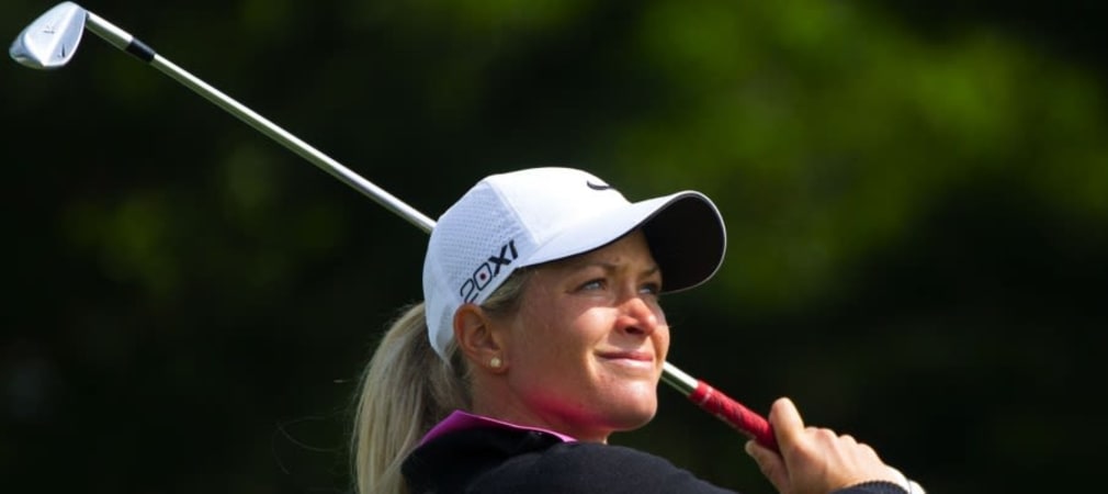 Die Norwegerin Suzann Pettersen ist weiterhin in Führung