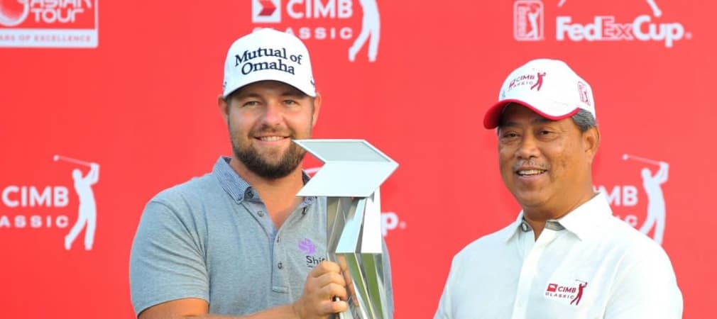 Ryan Moore ist der strahlende Sieger der CIMB Classic