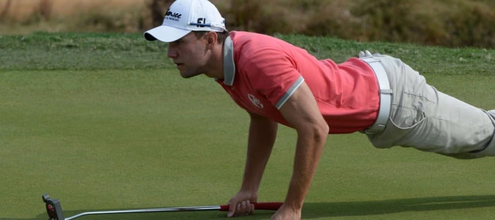 Maximilian Kieffer kämpft bei der Turkish Airlines Open um eine gute Platzierung.