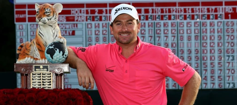 Graeme McDowell bei der Mutual World Challenge 2012.