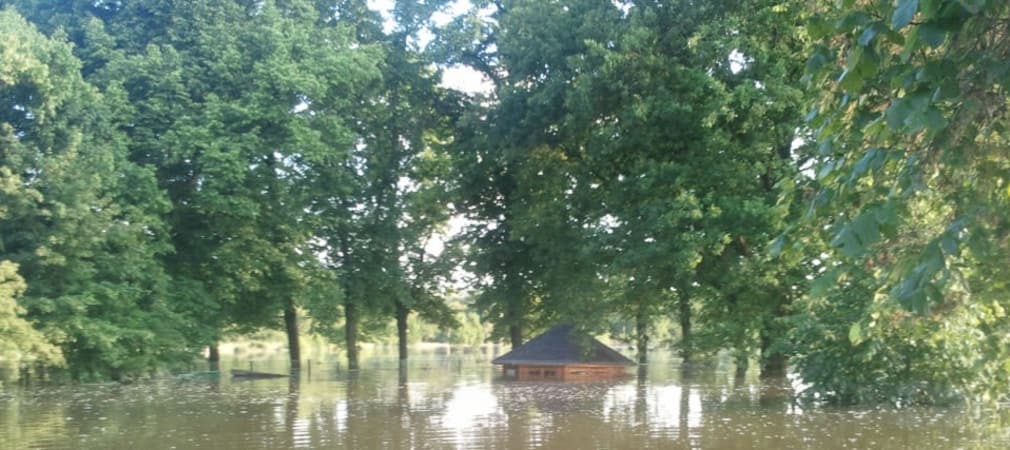 Golfplatz in Fluten