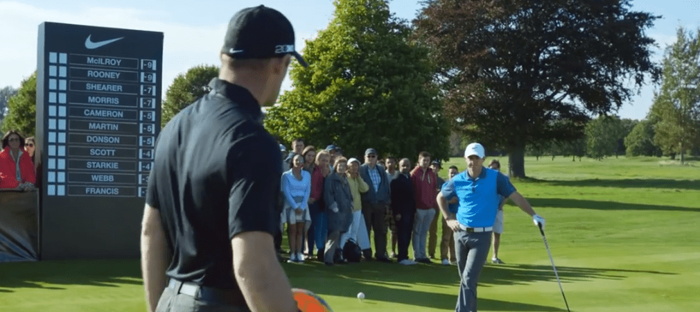 Wayne Rooney und Rory McIlroy
