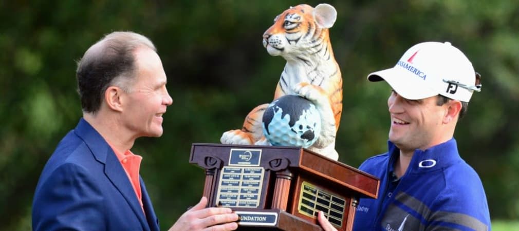 Zach Johnson gewinnt die Northwestern Mutual World Challenge im Stechen.