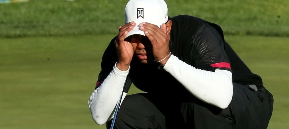 Alles Verstecken hilft nichts. Auch für Tiger Woods geht die Saison bei der Farmers Insurance Open wieder los