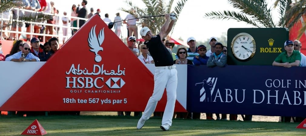 Jamie Donaldson aus Wales ist Titelverteidiger bei der Abu Dhabi Golf Championship
