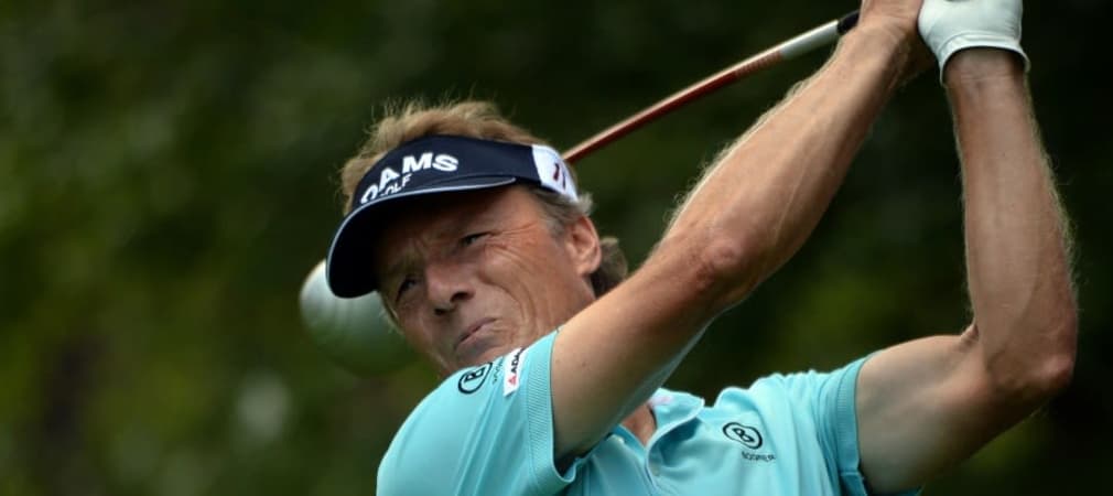 Nach einer soliden Auftaktrunde spielte sich Bernhard Langer am zweiten Tag der Allianz Championship weiter nach vorne