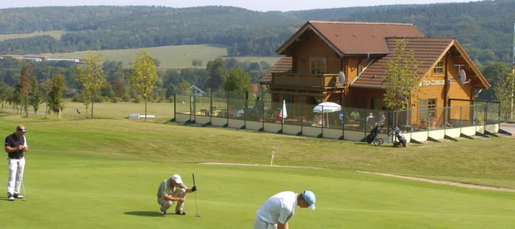 Schnuckliges Clubhaus: Der Golfclub Meisdorf. (Foto: Meisdorf)