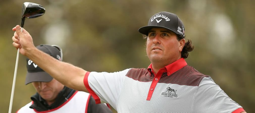 Pat Perez führte bei Abbruch der ersten Runde der Valero Texas Open zusammen mit dem Neuseeländer Danny Lee