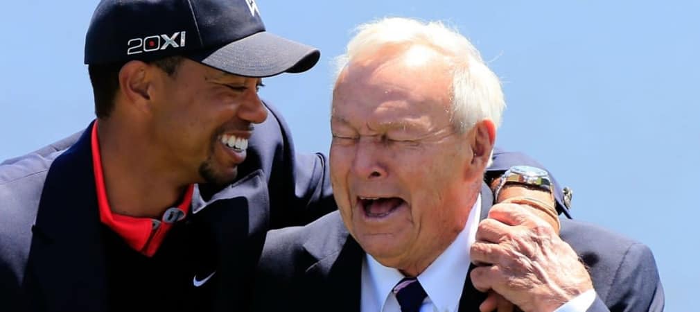 Grund zur Freude hatte Tiger Woods im vergangenen Jahr beim Arnold Palmer Invitational - er kletterte wieder an die Spitze der Weltrangliste