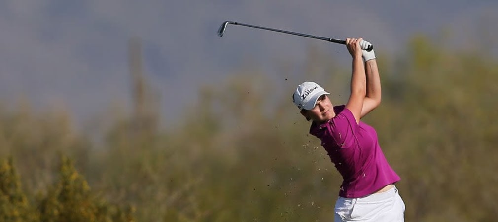 Caroline Masson bei der LPGA Lotte Championship