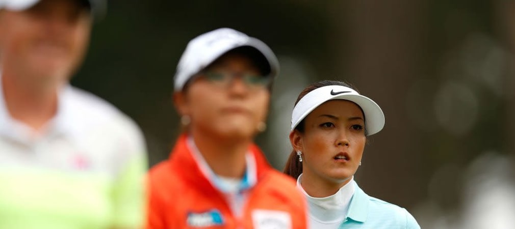 An Tag eins bleibt nur der Blick nach oben - Michelle Wie (T24) und Lydia Ko (T2) konnten Karine Icher an der Spitze nichts entgegensetzen. (Foto: Getty)