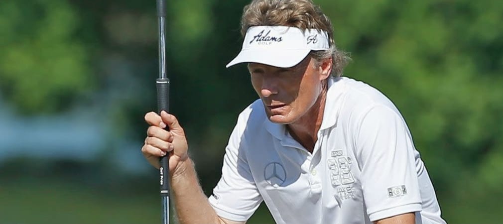 Bernhard Langer landete beim ersten Major des Jahres auf der Champions Tour in den Top Ten.