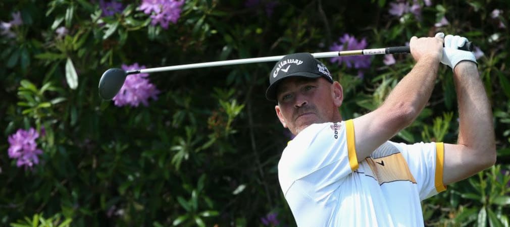 Thomas Björn bei der BMW PGA Championship 2014