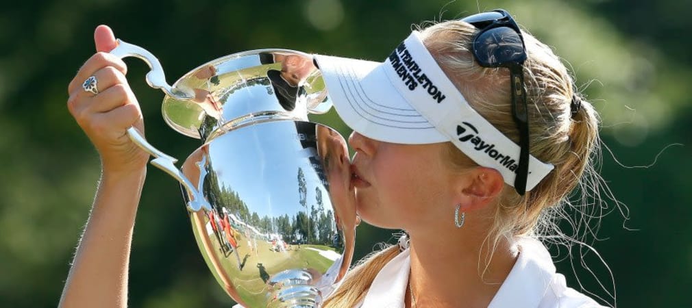 Jessica Korda bei der Airbus LPGA Classic 2014