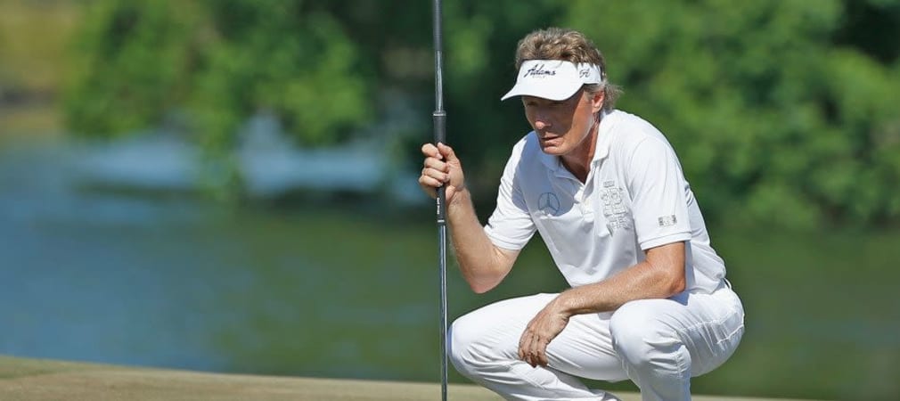 Bernhard Langer gönnte sich in der ersten Hälfte der Regions Tradition eine kleine Pause, aber Runde drei wird wieder angegriffen. (Foto: Getty)