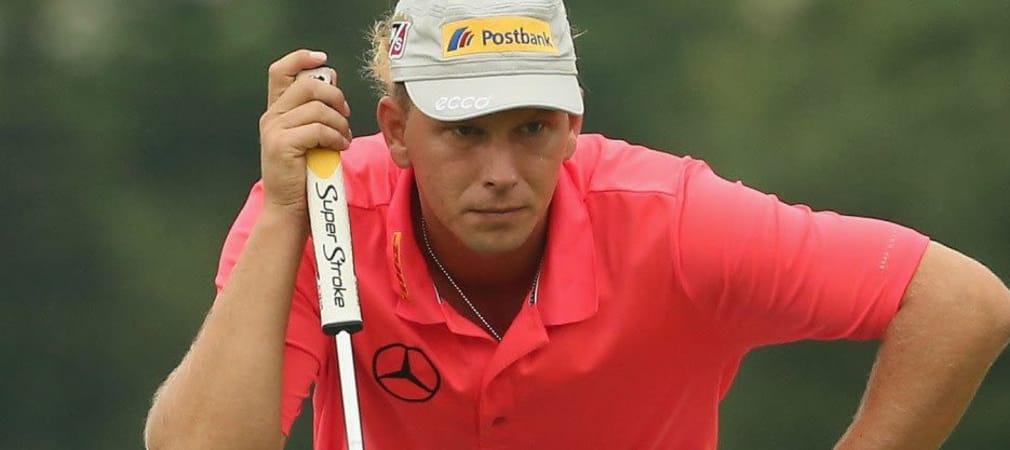 Ein glücklicher Golffan kann Flightpartner von Marcel Siem werden.