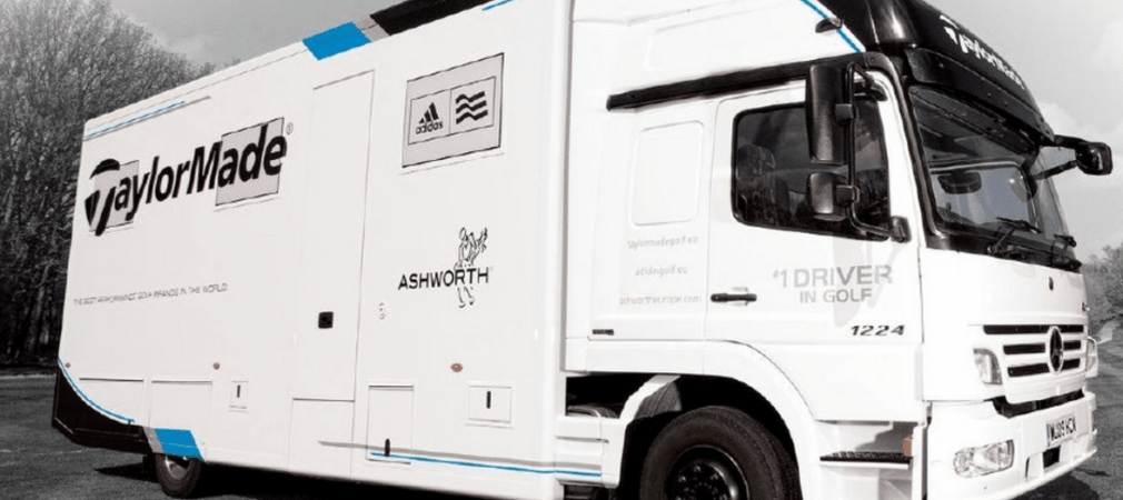 Der TaylorMade Tour Truck kommt nach Düsseldorf. (Foto: TaylorMade)