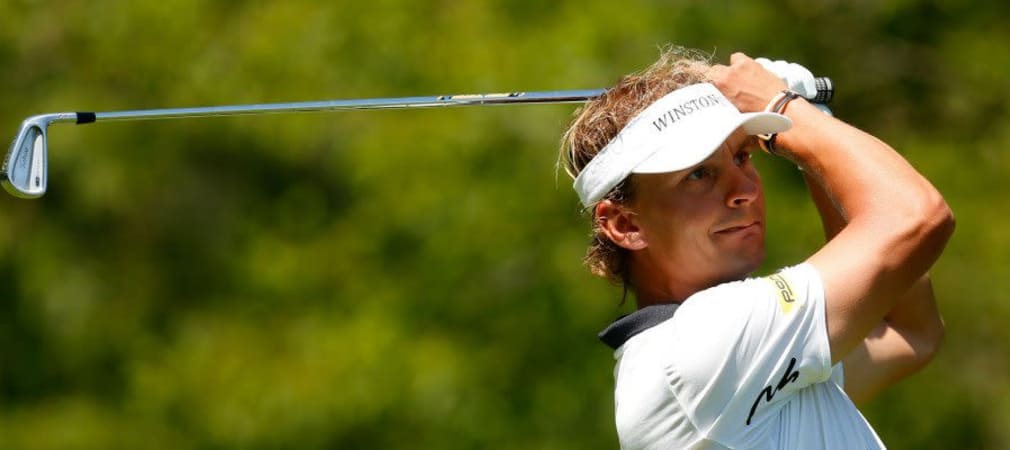Joost Luiten bei der Lyoness Open 2014