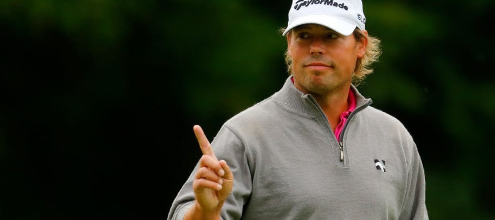 Der Schwede Mikael Lundberg führt nach dem ersten Tag der Lyoness Open zusammen mit Adam Gee das Feld an.