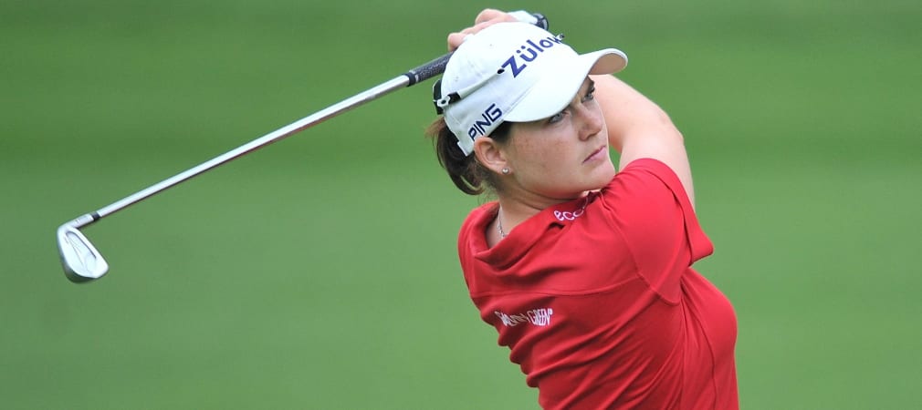 Raus aus dem Leistungstief! Caroline Masson spielte bei der Manulife Financial LPGA Classic eine gute Auftaktrunde und liegt nur einen Schlag hinter den Top Ten.