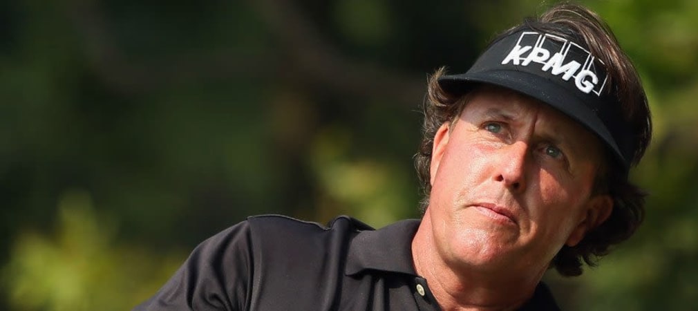 Phil Mickelson zeigt einen unglaublichen Flop Shot