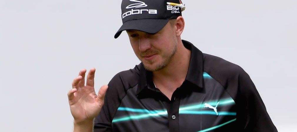 Titelverteidiger Jonas Blixt aus Schweden begann auch die diesjährige Greenbrier Classic an der Spitze des Feldes liegend.