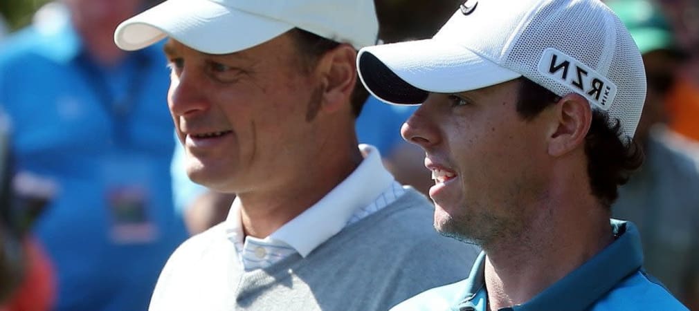 Beim Masters 2014 spielte Rory McIlroy am Moving Day zusammen mit Clubmitglied und Amateur Jefferson Knox.