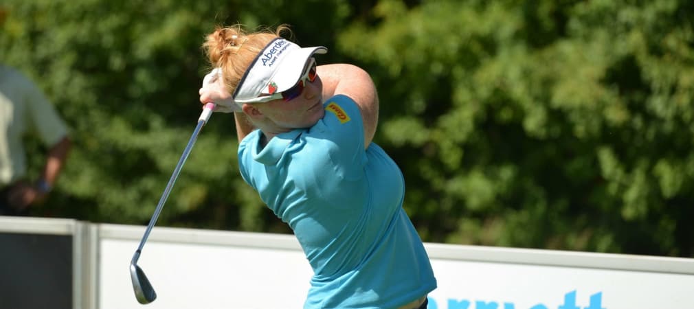 Kylie Walker verteidigte mit einer weiteren 64er Runde erfolgreich die Führung bei der Ladies German Open. (Foto: Klaus J. Wäschle)
